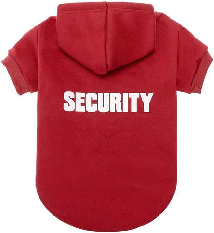 BINGPET Security Dog Hoodies Puppy Sweater Cold Weather Dog Coats Soft Brushed Fleece Pet Clothes Hooded Sweatshirt for Dog Cat - Image 10