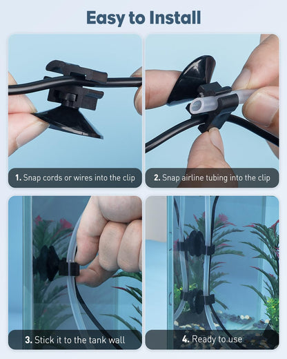 Durable air pump accessories suction cups for aquascape organization