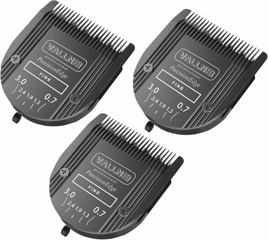 Underside mechanism of the five in one adjustable professional animal blade assembly.