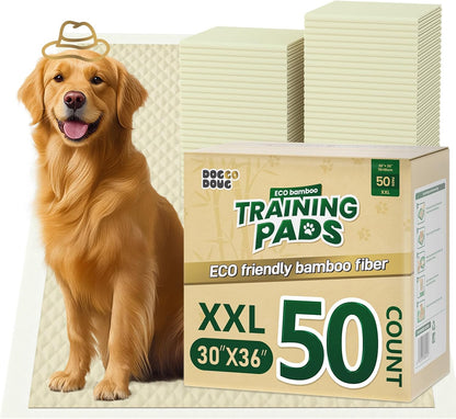 Puppy Pads 100 Count Small 22x22in Bamboo Training Pads Deodorizing Leakproof Quick Drying Dog Pee Pads Super Absorbent Disposable Pee Pads for Dogs Puppies, Doggie, Cats, Rabbits - Image 12