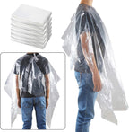 Mihunter disposable hair salon capes front view showing 100 pieces