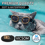Four pack of Vicsom tick prevention collars for felines