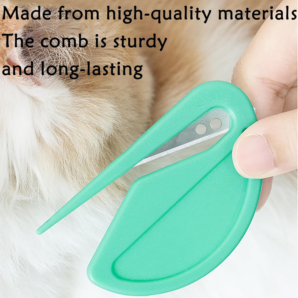 Full set of 5 colored Cyhdddr pet combs