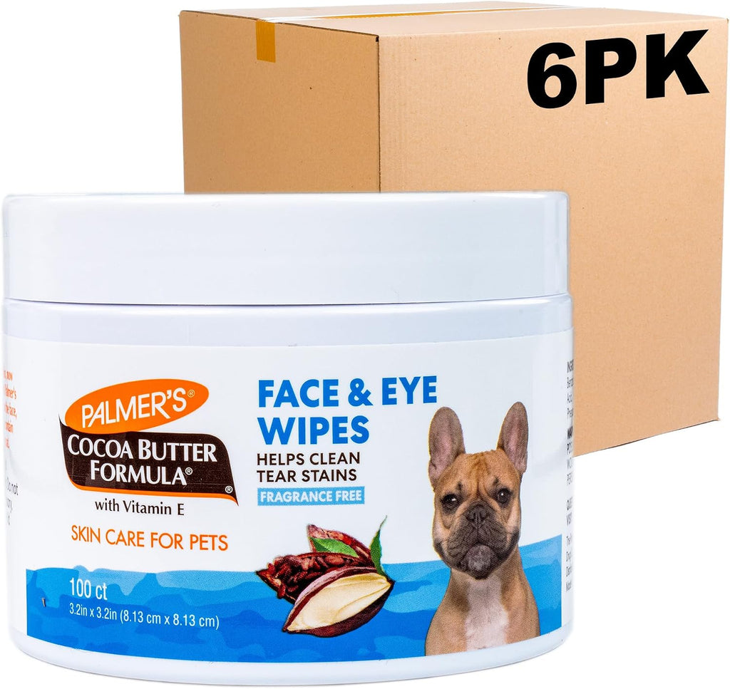 Palmer's for Pets Face and Eye Dog Wipes with Cocoa Butter, Gentle Tear Stain and Facial Cleaning Wipes for Sensitive Areas and Daily Grooming Care, Unscented, 100 Count - Image 11