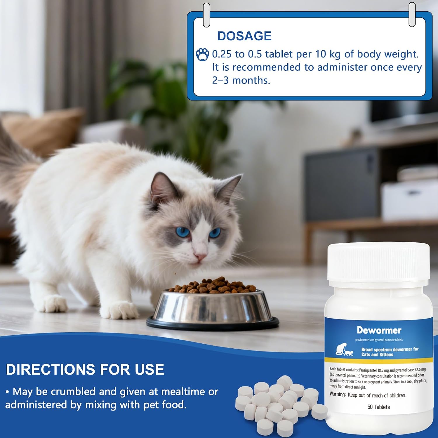 BiKontrun imported pet health medication for multi cat households