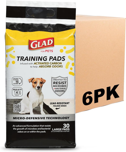 Leak resistant twenty three inch square indoor pet potty mats