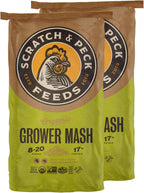Scratch and Peck Feeds | Layer Mash for Chickens & Ducks | 40 lb Bag | 16% Protein, Corn & Soy Free, Fermentable Whole Grains, Certified Organic & Non-GMO Project Verified, Complete Nutrition - Image 12