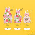 6PCS Washable Reusable Bird Diapers with Waterproof Lining & Adjustable Straps - Soft Parrot Diaper Clothes Costume Set for for Parakeets, for Budgies, for Mini Macaws (M) - Image 3