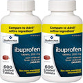 Member's Mark Ibuprofen 200 mg 600 coated tablets bottle front view for pain relief.