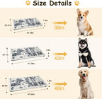 Gray marble pattern pet sleeping mattress close up texture