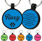 EDSG authentic USA imported personalized pink bone pet tag