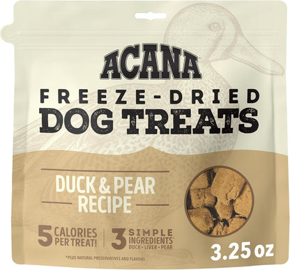 ACANA Singles Grain Free Dog Treats Limited Ingredients & Freeze-Dried Beef & Pumpkin 3.25oz Bag - Image 10