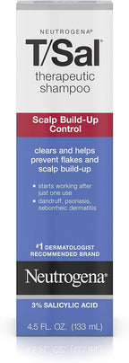 Neutrogena T/Sal Therapeutic Shampoo, Scalp Build-Up Control 4.5 oz, 130 fl oz - Image 4