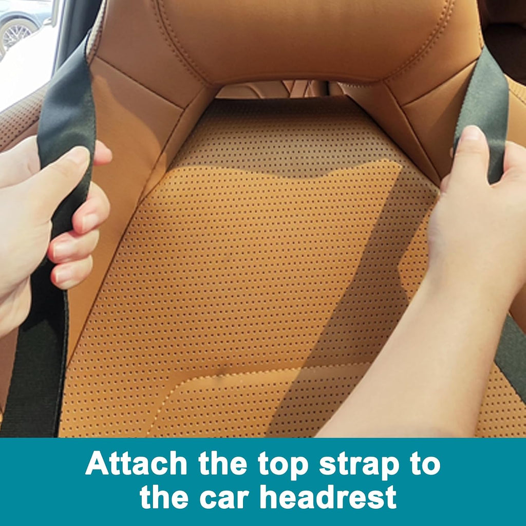 Vivifying replacement strap for pet booster seat side view