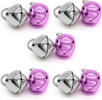 Large Dog Bells, Collar Loud Bells, Pet Tracker & Training, Handmade Metal(Silver) - Image 13