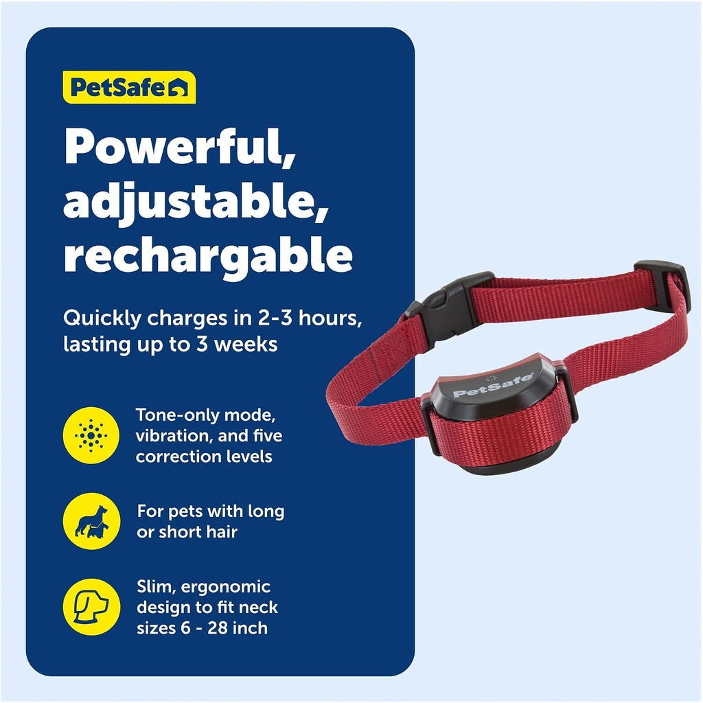 Adjustable dog training collar with contact points for stubborn dogs