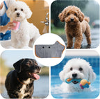 JTYKUYR pet bath supplies quick dry microfiber robe for dogs after swimming