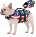 FUAMEY Dog Life Jacket, Dogs Swim Vest with Reflective Strips, Pet Flotation Swimsuit for Kayaking & Boating, Buoyancy for Puppy Doggy, Pink, S - Image 12