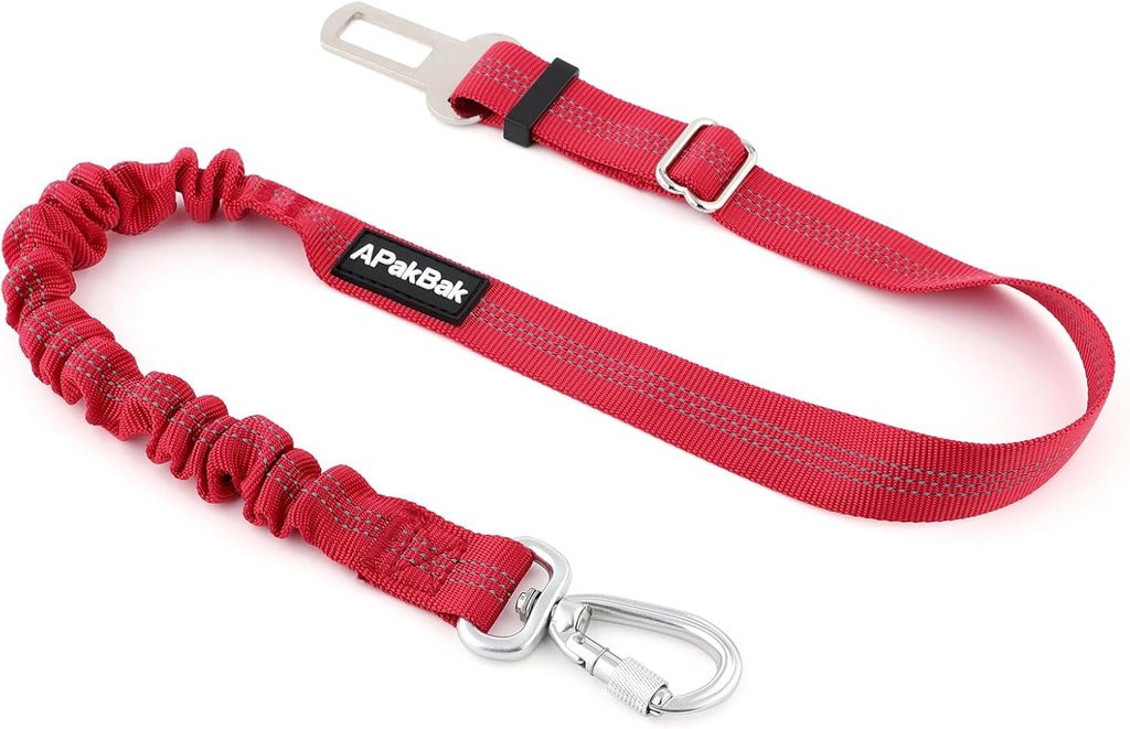 Dog Seat Belt for Car, Adjustable Dog Car Harness Seatbelt for Small Medium Large Dogs, Heavy Duty Travel Safety Restraint with Locking Aluminum Hook & Reflective Nylon Strap, Pink - Image 10