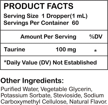 Fangcun liquid taurine supplement for feline heart and vision health