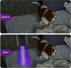 Two pack UV torch bundle showing the dual mini flashlights and AAA battery components.