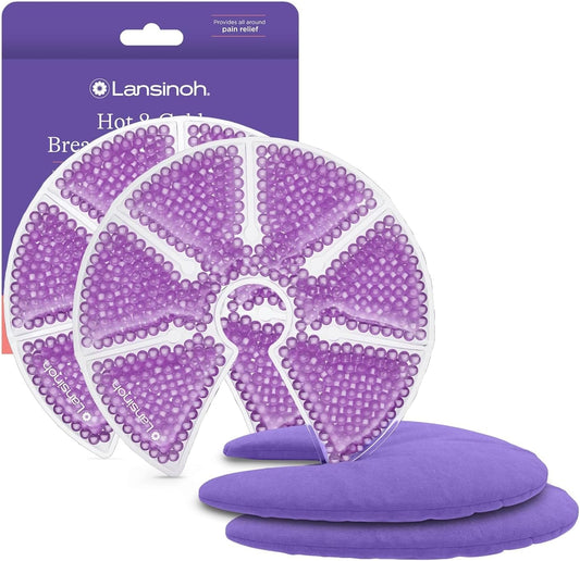 Lansinoh TheraPearl 3-in-1 Breast Therapy Packs front view