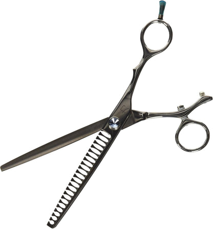 Swivel handle detail on ShearsDirect grooming shears