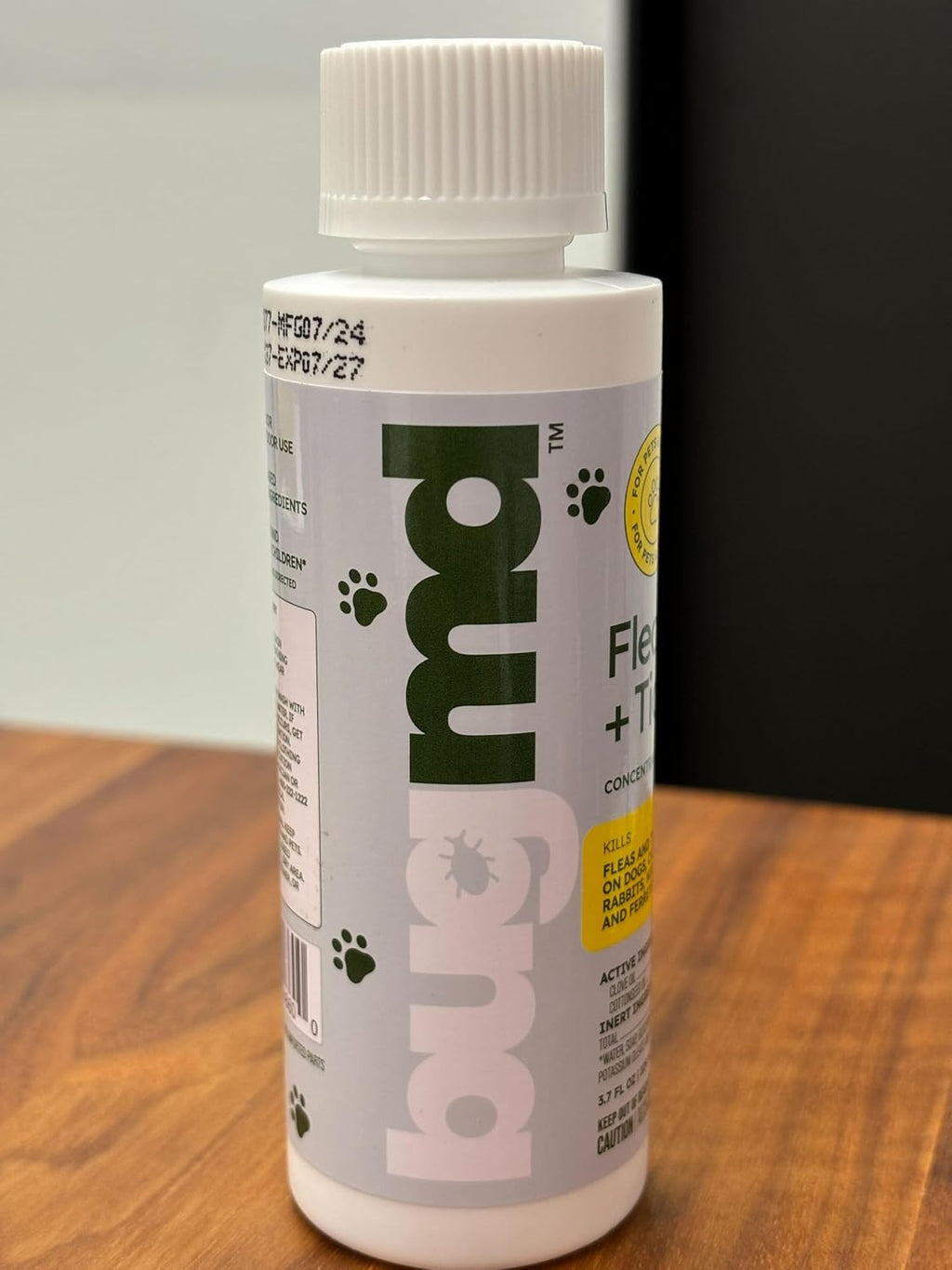 BugMD natural flea and tick treatment for pets and home
