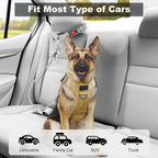 Giiyoe pet restraint demonstrating 360 degree swivel buckle