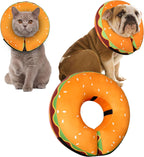 Recovery Donut Collar for Dogs & Cat,Inflatable Dog Cone Collar Alternative After Surgery,Soft Cone for Large Medium Small Dog,Adjustable Pet Neck Donut(Blue,Small) - Image 11