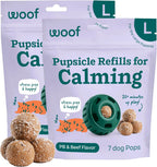 WOOF Pupsicle Refill Pops for All-in-1 Health - Long-Lasting Multivitamin Refills for The Pupsicle Toy - with Vitamins A, B, D, Iron, Magnesium, and Fiber - Large Pops - 7 Count - Image 9
