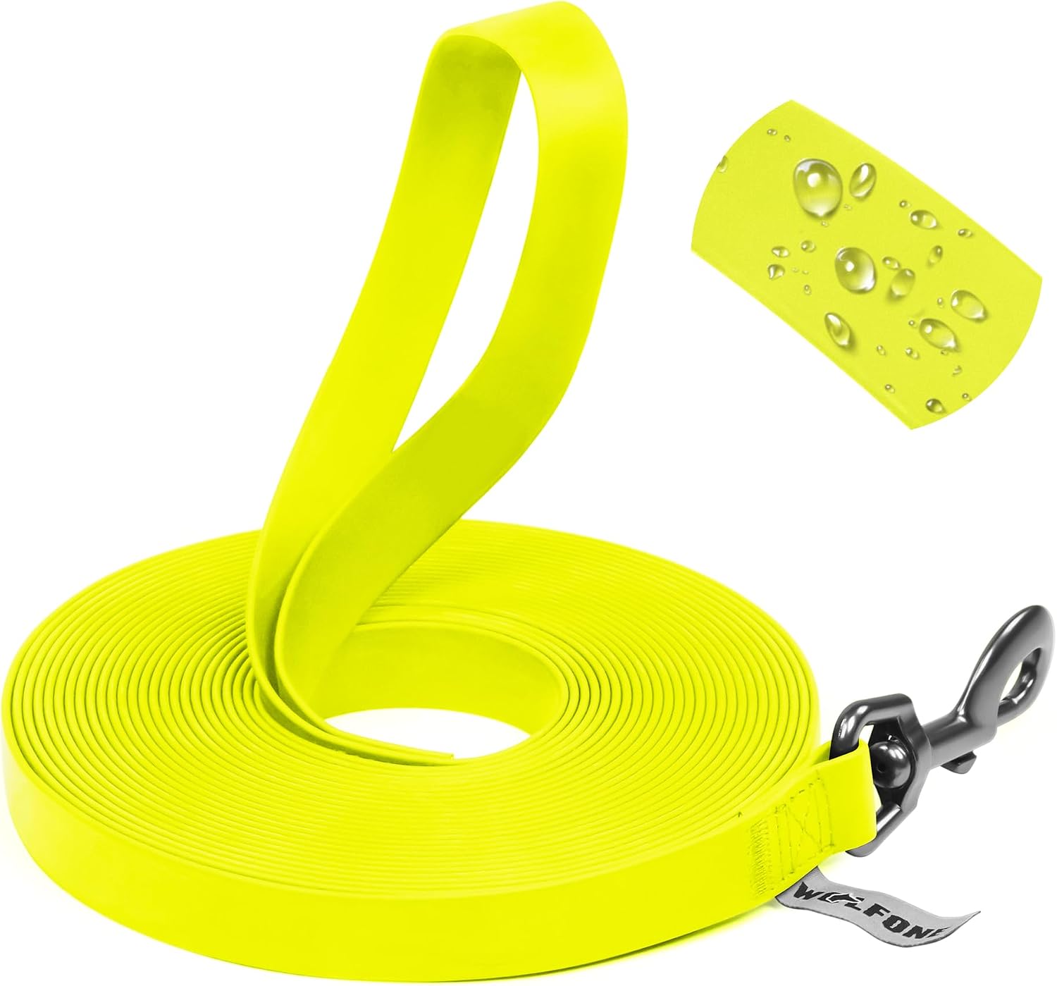 Wolfone 5ft Pink Long Leash - Waterproof Training Dog Leash for Recall, Swimming, Camping, Beach, Hunting, Walking - Image 10