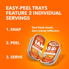 Iams adult cat food chicken recipe texture view