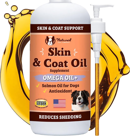 Natural Dog Company Skin & Coat Supplement for Dogs - Omega 3 Salmon Oil, Biotin & Vitamin E Support Shiny Coat, Healthy Skin & Normal Shedding, Promotes Comfort from Occasional Itch, 90 Count - Image 10