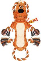Packaging view of the authentic imported Iokheira interactive dog play toy.