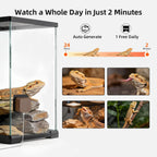 SV3C camera recording fish in a tank
