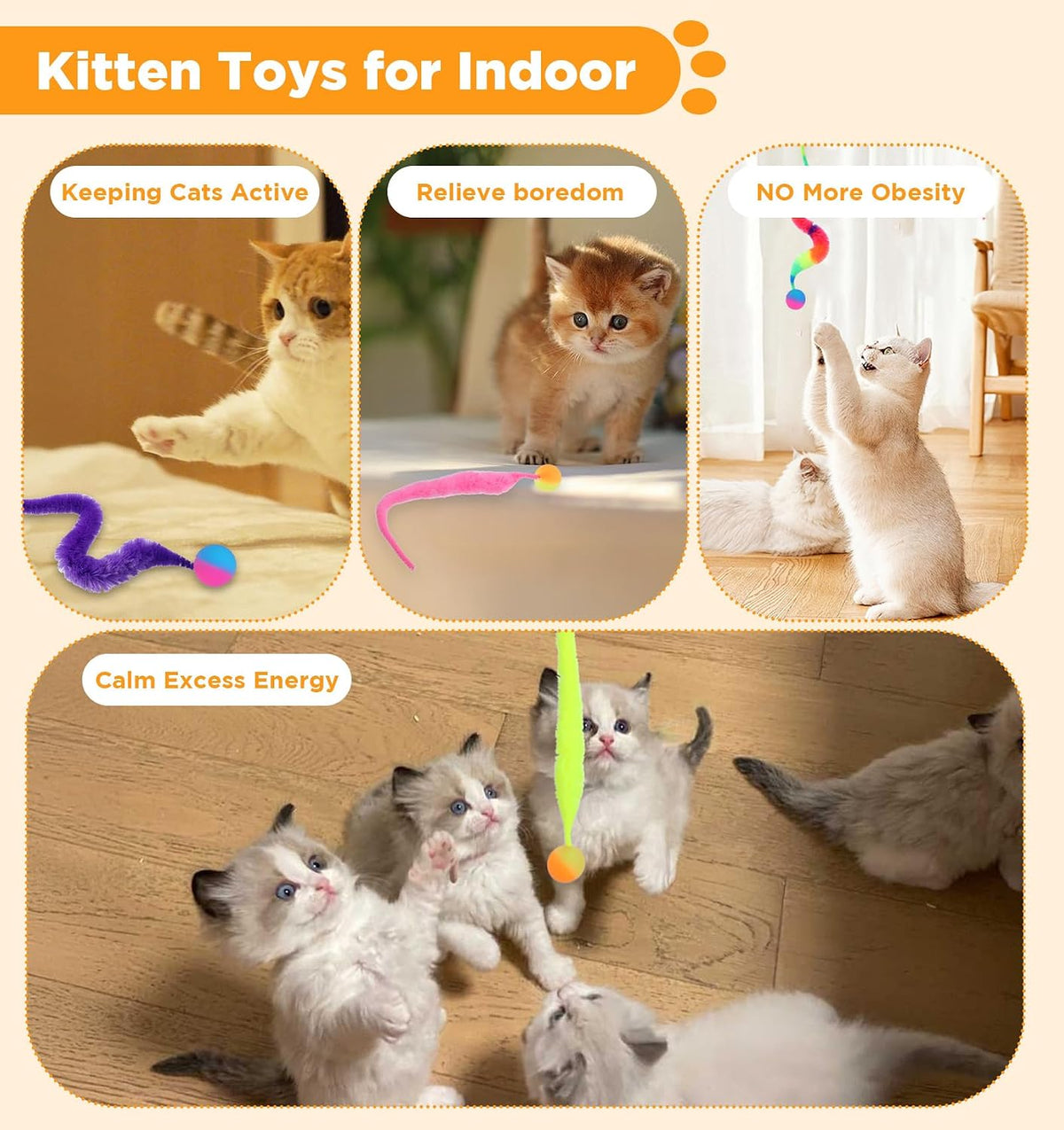 Classicseali interactive cat toy packaging for home play