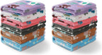 Luciphia 1 Pack 6 Dog Blankets Cat Soft Fluffy Fleece Pet Blanket Warm Cute Print Design Puppy Kitten Doggy Paw Small(23"x16") - Image 14