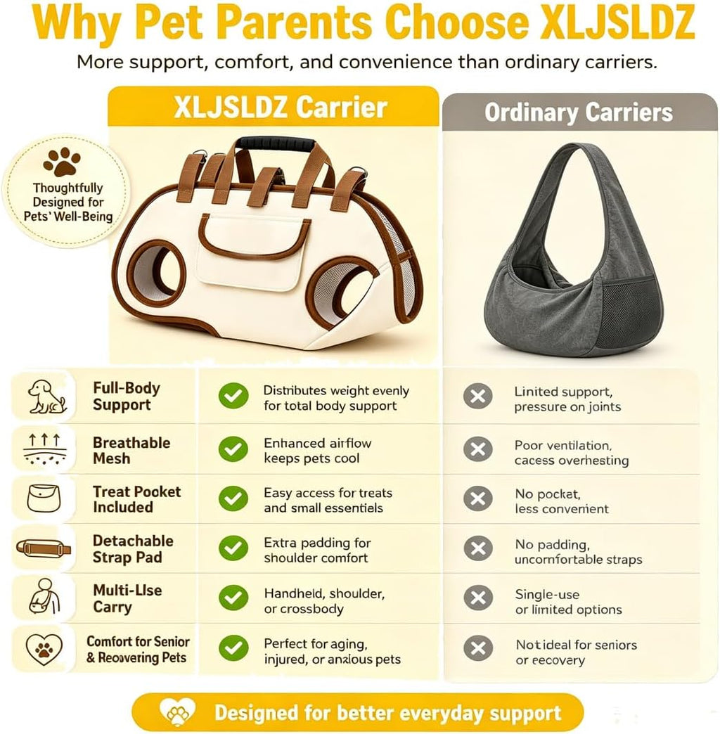 Mioboot multifunctional dog bag side profile