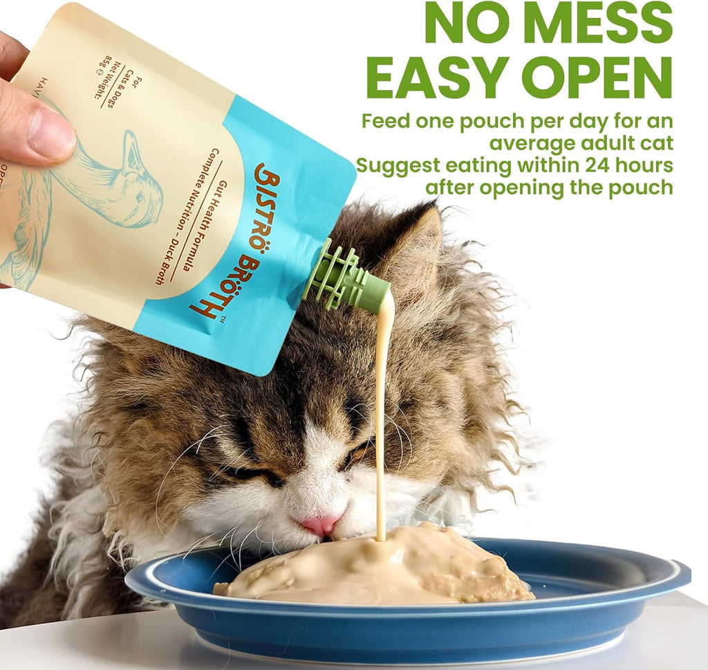 Opet Bistro Broth pack of 4 pouches for sensitive stomachs