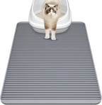 Filmicy Silicone Cat Litter Mat front view showing the textured trapping surface.