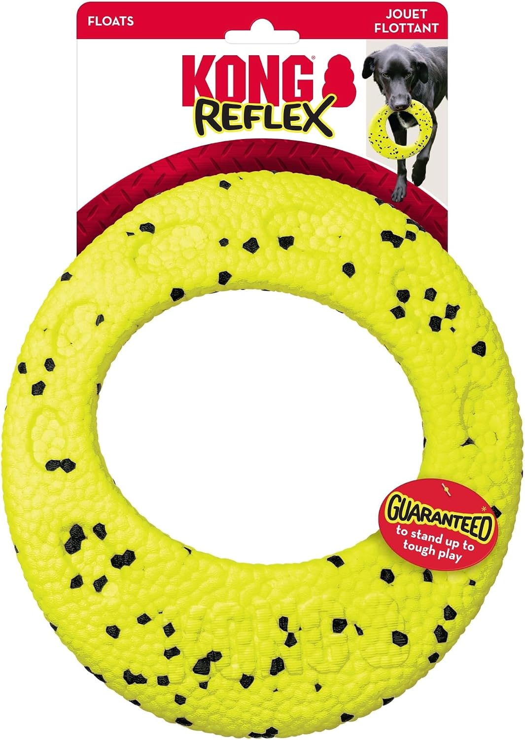 KONG Reflex Flyer flying in the air