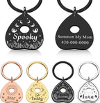 Premium imported customizable pet collar charm for seasonal winter holiday gifts