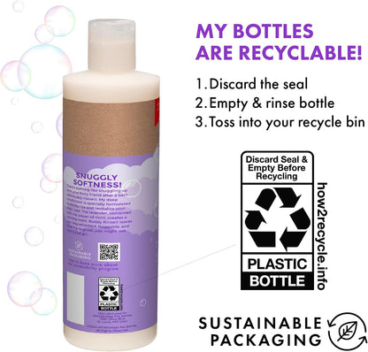 Premium soap free dog coat softener and revitalizing conditioner packaging