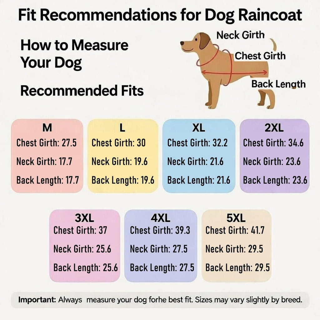 Olsa four legs rain jacket with reflective stripes on front legs for nighttime safety.