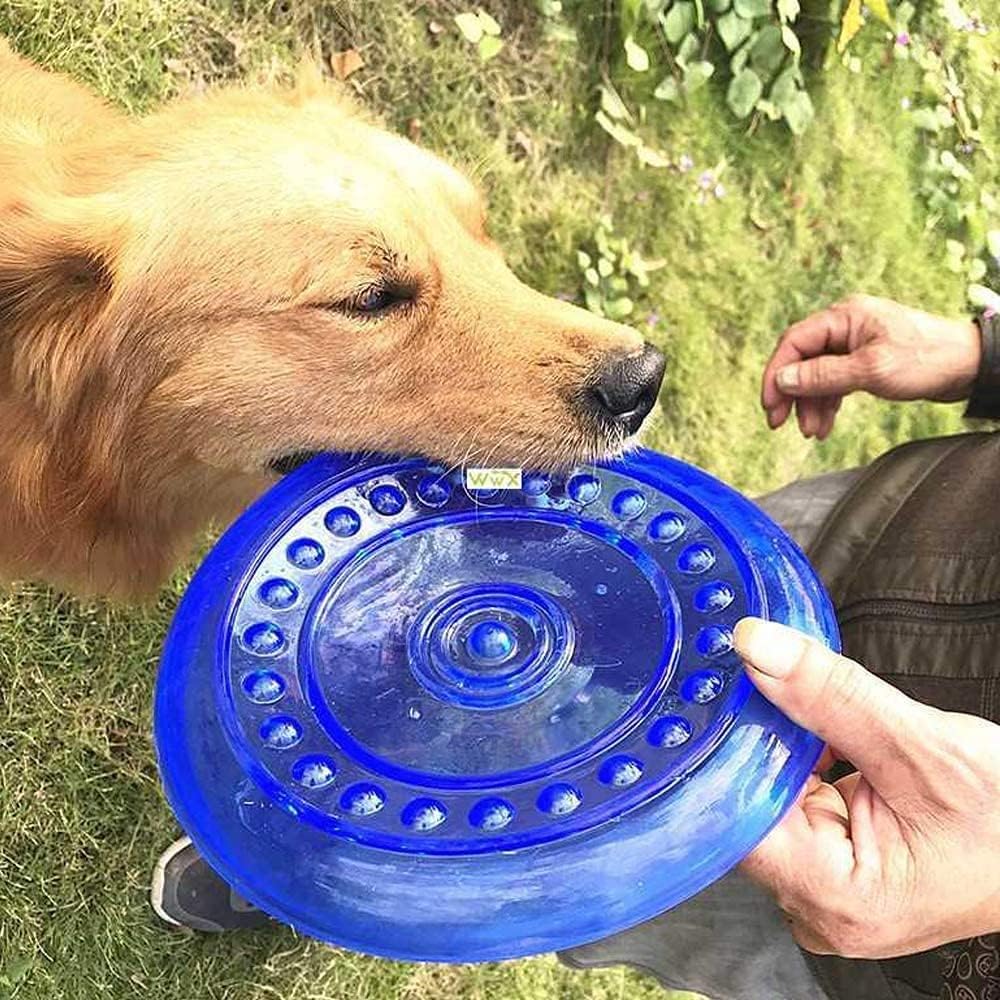 Suheeus rubber disc used as water bowl for dog