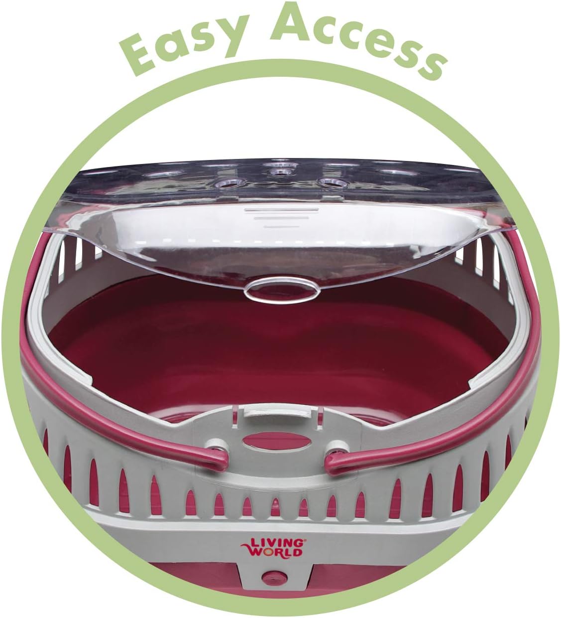 Living World - Pet Carrier for Small Pets, Large - Image 5