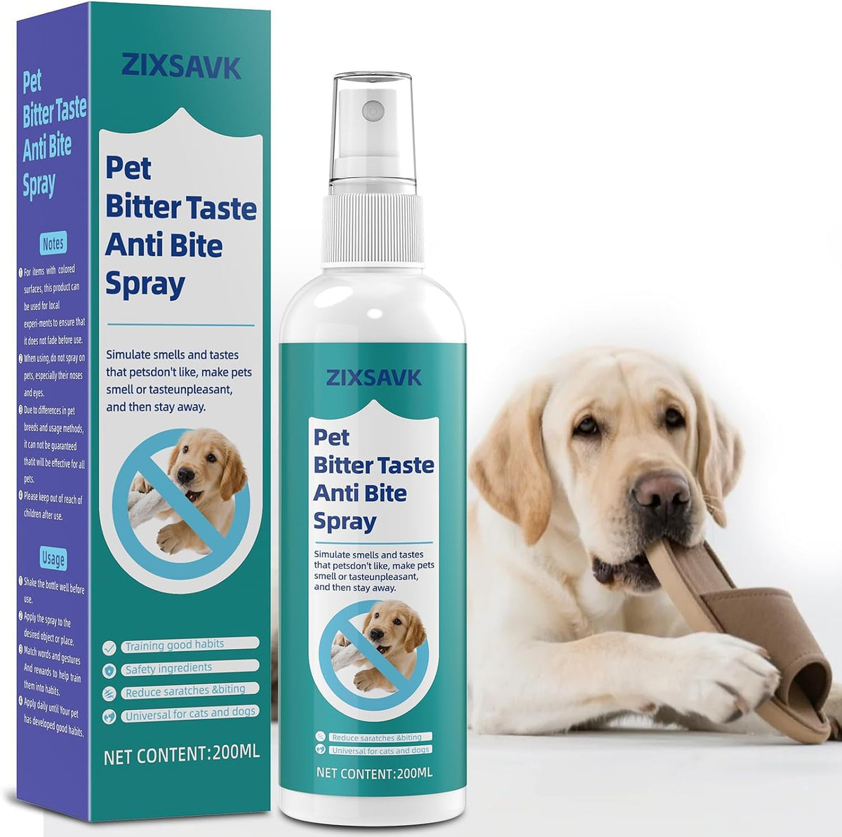 WTC Bitter Apple Spray for dogs front view bottle