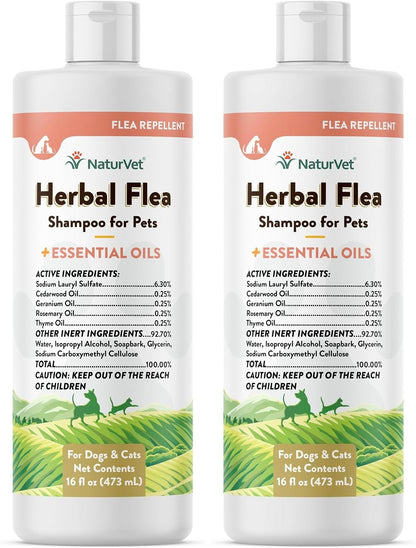 NaturVet herbal grooming treatment for soothing irritated pet skin