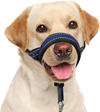 BARKLESS Soft Dog Head Collar, Patented Padded No Pull Head Halter, Training Nose Leash with Safety Link for Medium Large Dogs, Adjustable Muzzle Leash, Easy Control for Walking(Black, M) - Image 9